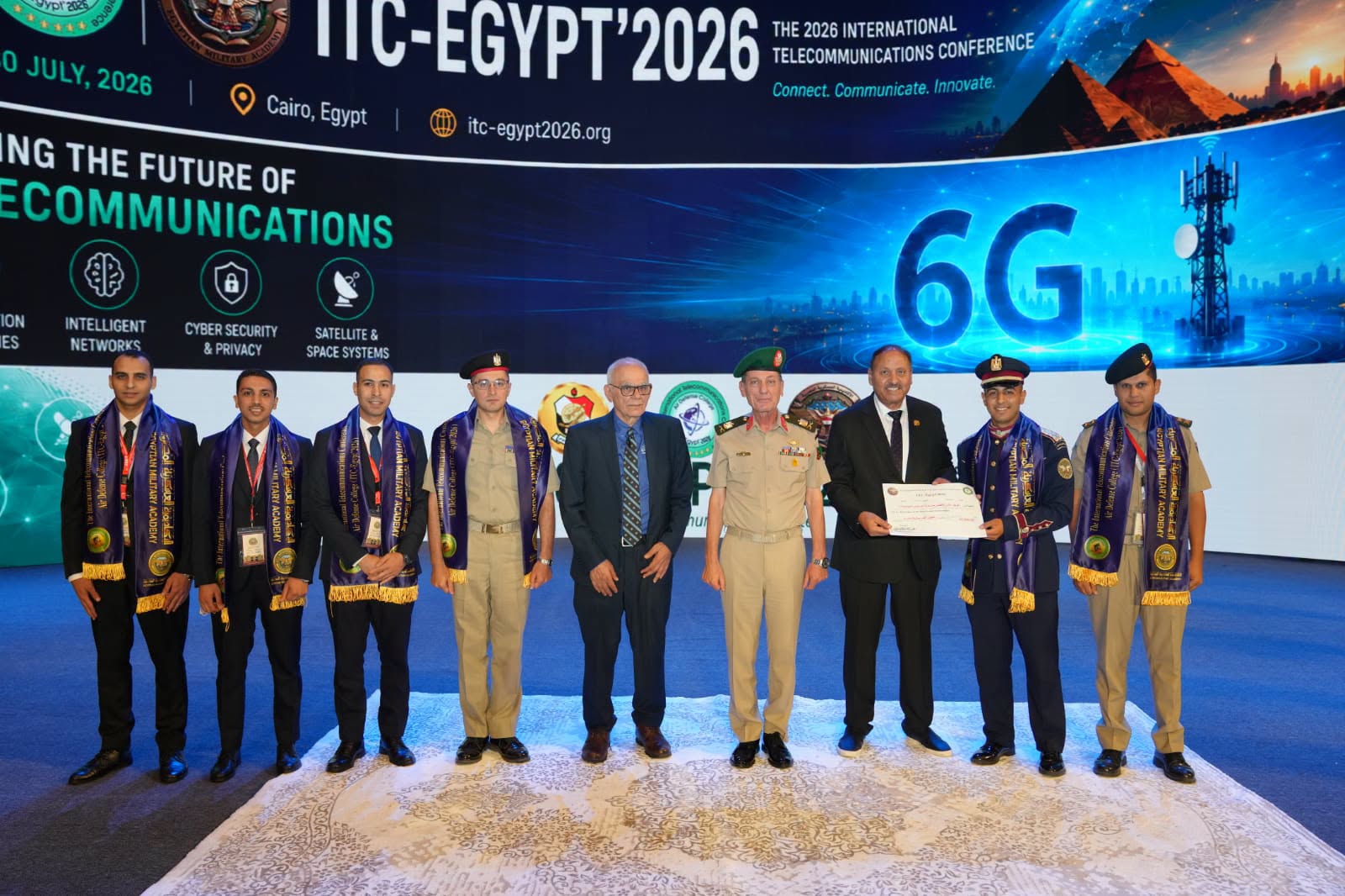 اختتام فعاليات المؤتمر العلمي الدولي السادس للاتصالات (ITC 2026) - 2